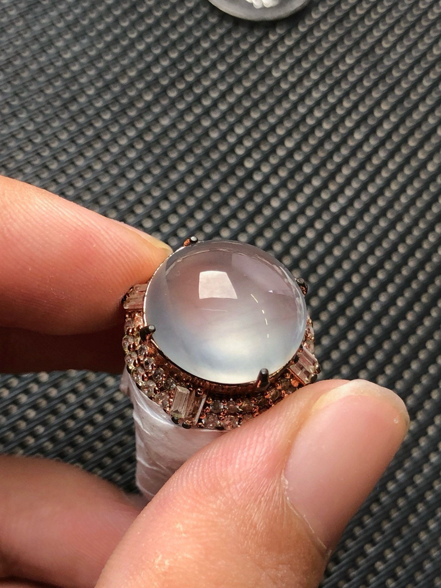 Icy Jadeite Cabochon