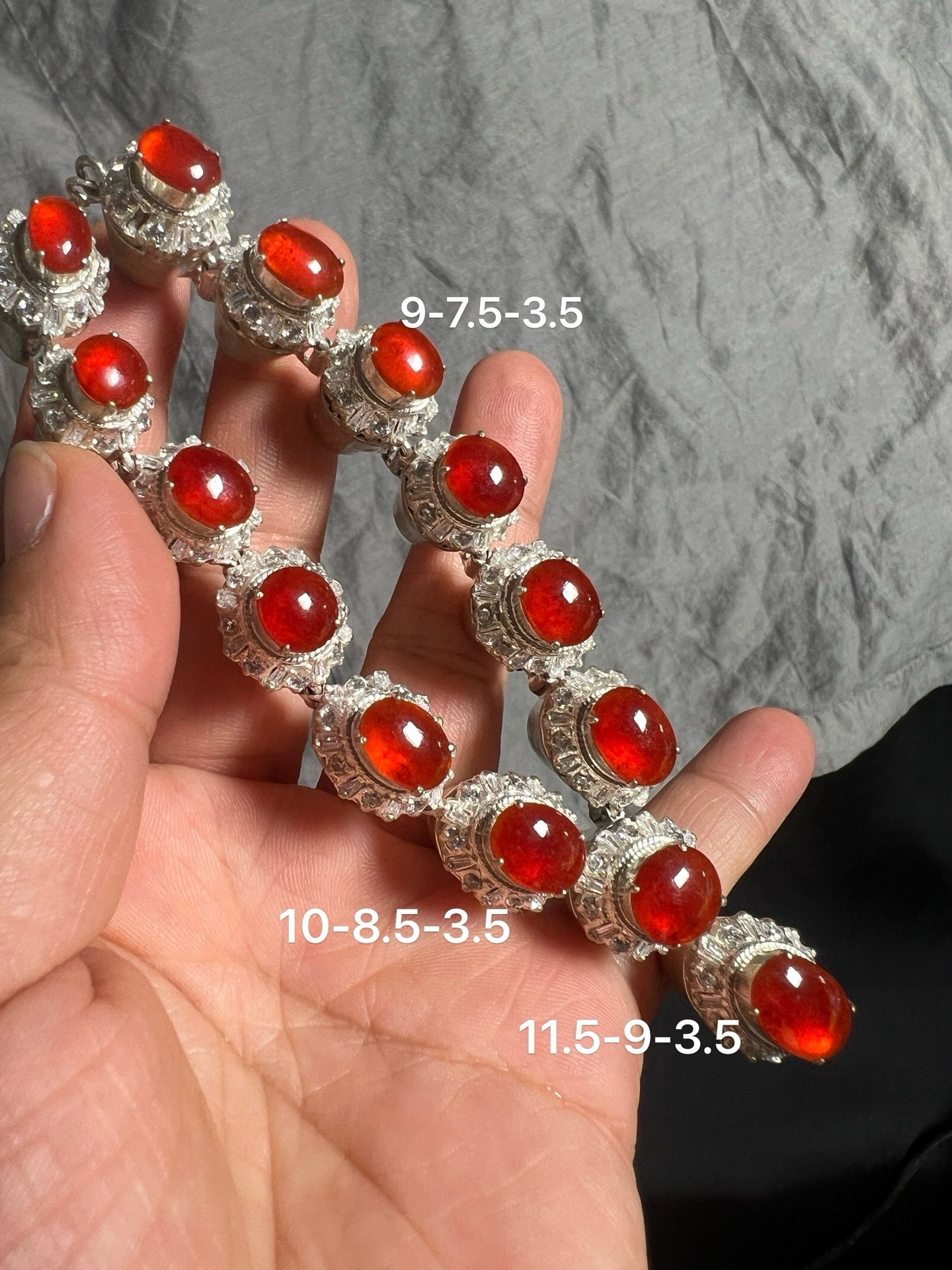 Red Jadeite Necklace