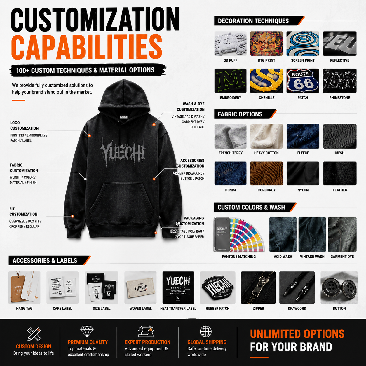 Custom Men's Contrast Stitch Hooded Tracksuit Soft 100% Cotton Fleece Winter Streetwear Two Piece Hoodie Jogger Set
