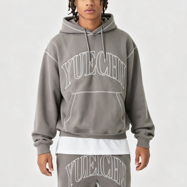 Taupe Grey hoodies
