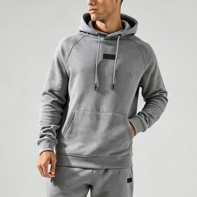 Gray hoodies