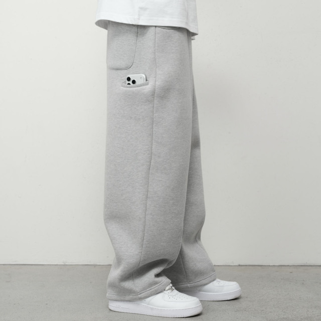 Custom Made Heavyweight Cotton High Density Ash Grey Boxy Cropped Two Way Zipper Blank Hooded Men's Solid Tracksuit