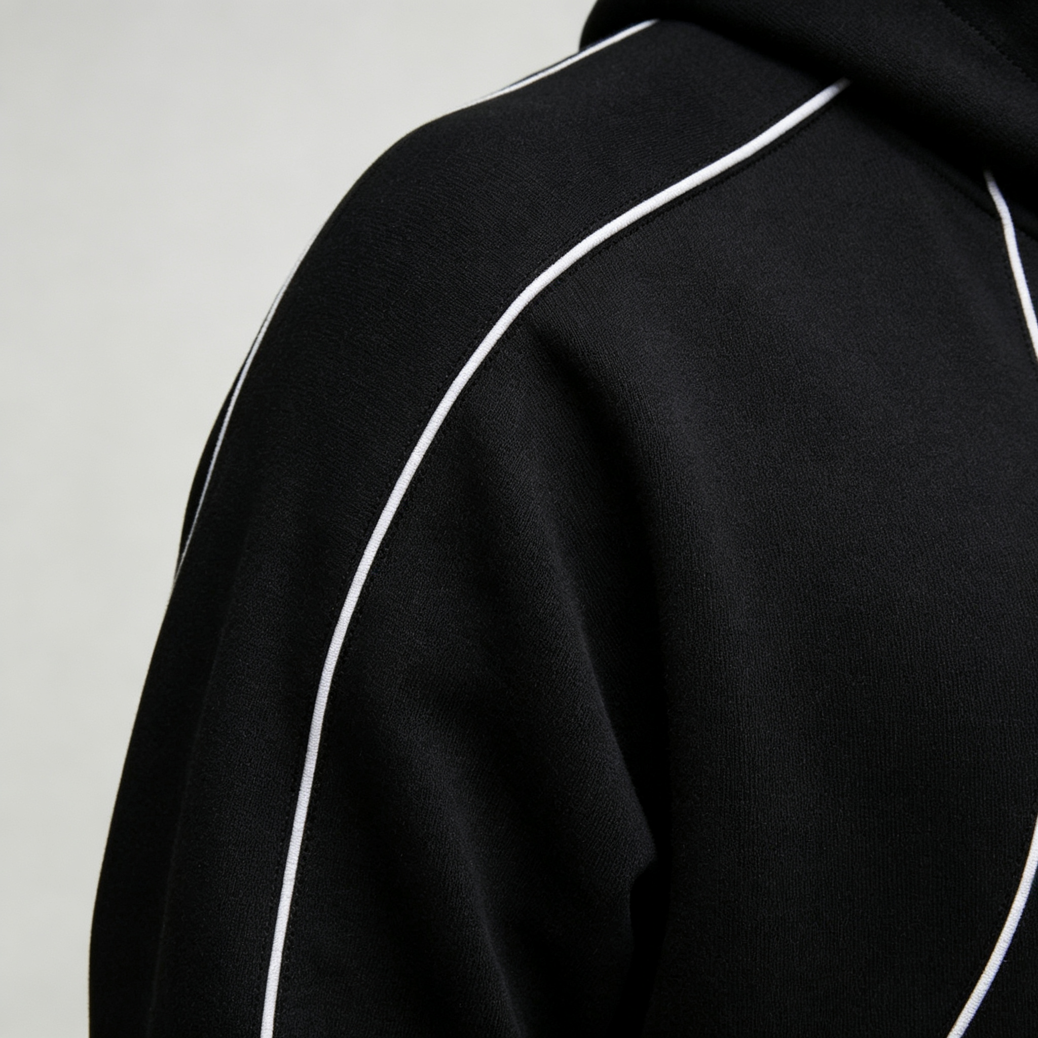 Custom Sets French Terry Puff Printing 100% Cotton Contrast Piping Pullover Hoodie Set Wide Leg Pants 2 Pieces Men's Tracksuit Set,Leading Custom Apparel Manufacturer | Your Trusted China Sourcing Partner | YC/YUECHI,Custom French Terry Puff Printing 100% Cotton Contrast Piping Pullover Hoodie Wide Leg Pants 2 Pieces Men's Tracksuit Set