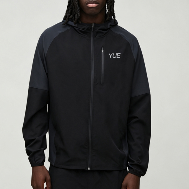 Custom Sets Screen Printing Spliced Contrast Color Full Zip 2 Pieces Hooded Windbreaker Jacket Set Shorts Men's Activewear Tracksuit Set,Leading Custom Apparel Manufacturer | Your Trusted China Sourcing Partner | YC/YUECHI,Custom Screen Printing Spliced Contrast Color Full Zip 2 Pieces Hooded Windbreaker Jacket Shorts Men's Activewear Tracksuit Set