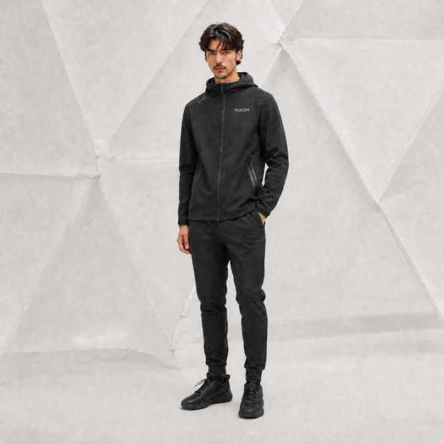 Customized Waterproof PU Coated Polyester Nylon Fabric Windproof Breathable Outdoor Sportswear Hoodie Jacket Tracksuit