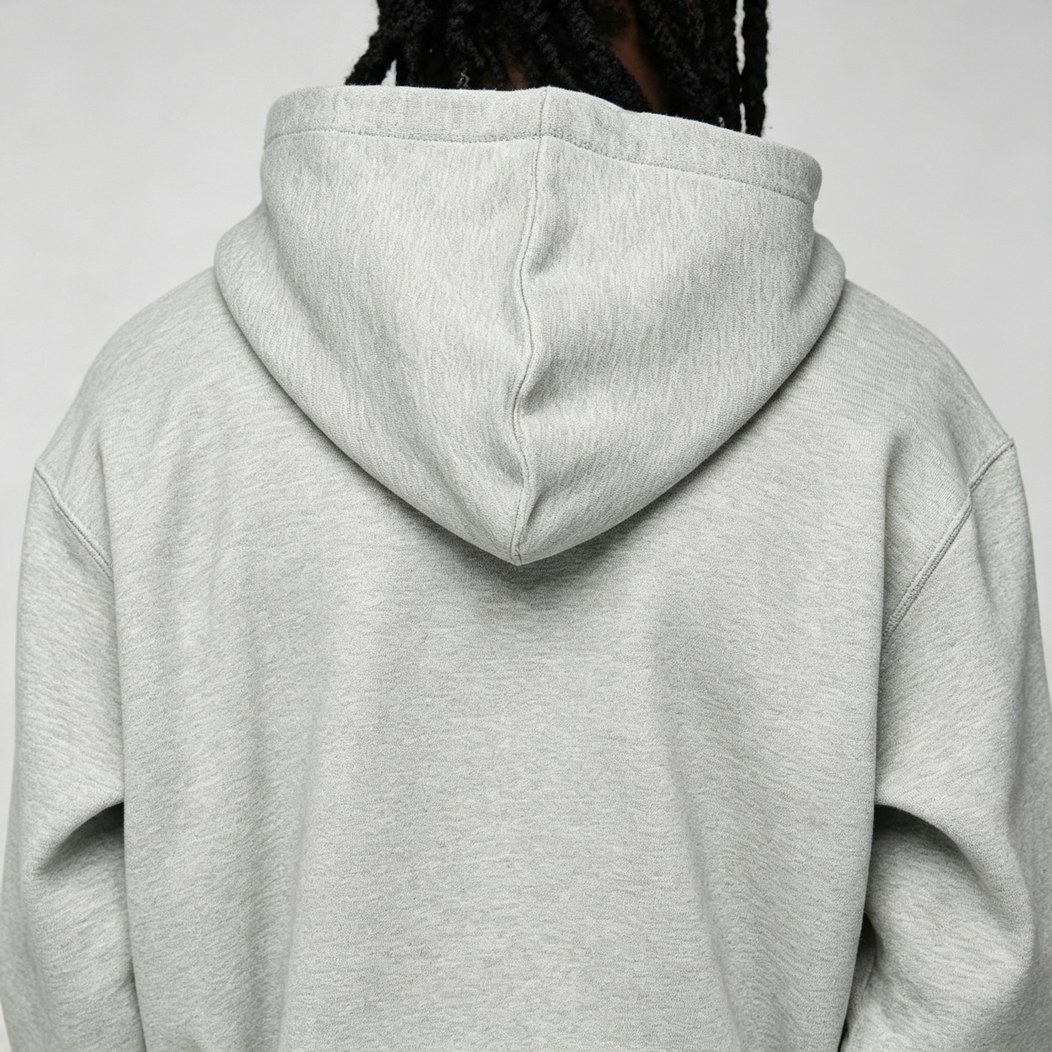 Custom Embroidery Full Zip Boxy Fit Hooded Cropped Wide Leg Fleece Thick Warm Winter Grey Teal Streetwear Apparel Men's Sports