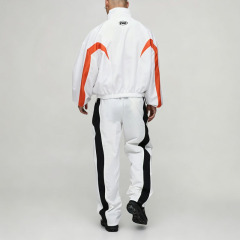 Custom Men's Oversized Colour Block Sports Jacket Tracksuit Funnel Neck Screen Printing Nylon Windbreaker Two Piece Set,Leading Custom Apparel Manufacturer | Your Trusted China Sourcing Partner | YC/YUECHI,Custom Men's Oversized Colour Block Sports Jacket Tracksuit Funnel Neck Screen Printing Nylon Windbreaker Two Piece Set