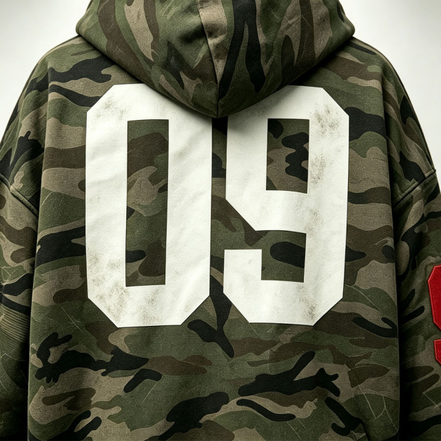 Custom Camouflage Silk Screen Printing Applique Embroidery Heavyweight Fleece Full Zip 2 Pieces Boxy Men's 100% Cotton Winter