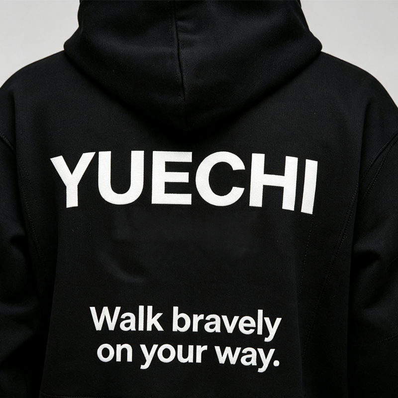 Custom Screen Print 100% Cotton Fleece Winter 2 Pieces Full Zip Boxy Fit Baggy Cropped Black Durable Men's Streetwear Tracksuit