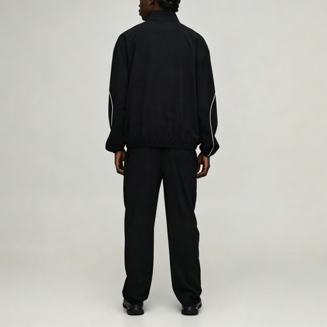 Custom Men's Regular Fit Technical Contrast Piping Track Jacket Set & Jogger Set Lightweight Nylon Zip Funnel Neck Tracksuit,Leading Custom Apparel Manufacturer | Your Trusted China Sourcing Partner | YC/YUECHI,Custom Men's Regular Fit Technical Contrast Piping Track Jacket & Jogger Set Lightweight Nylon Zip Funnel Neck Tracksuit