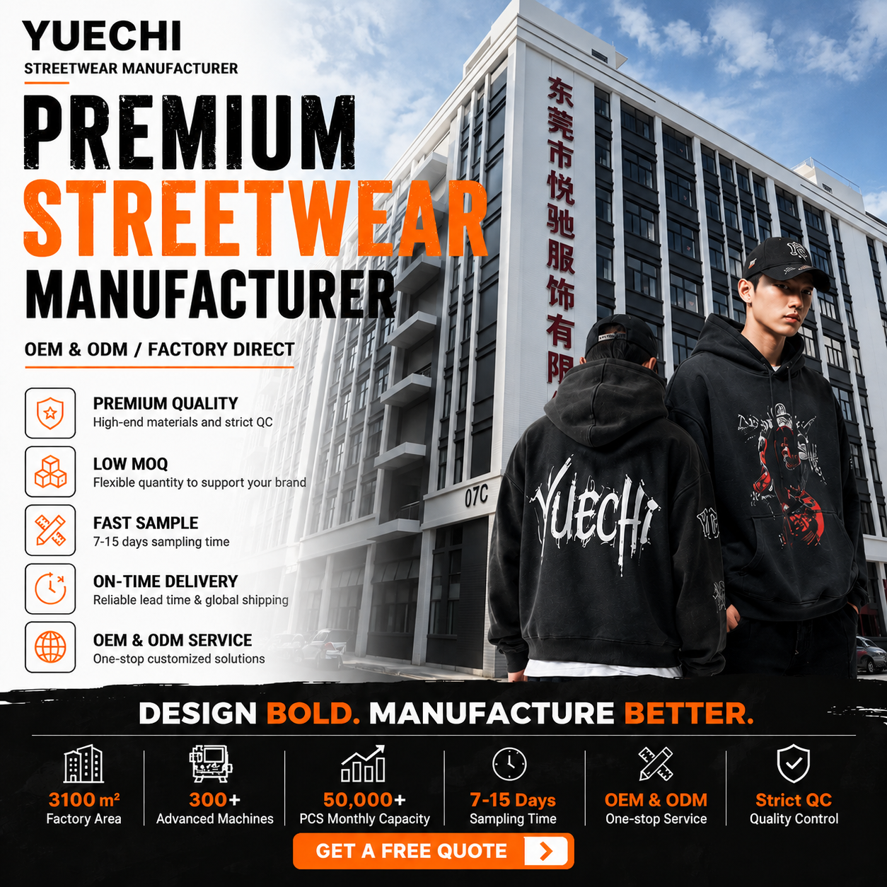 Custom Screen Print Applique Contrast Stitching 2 Pieces Boxy Cropped Wide Leg Urban Grey Men's French Terry Hoodie Tracksuit