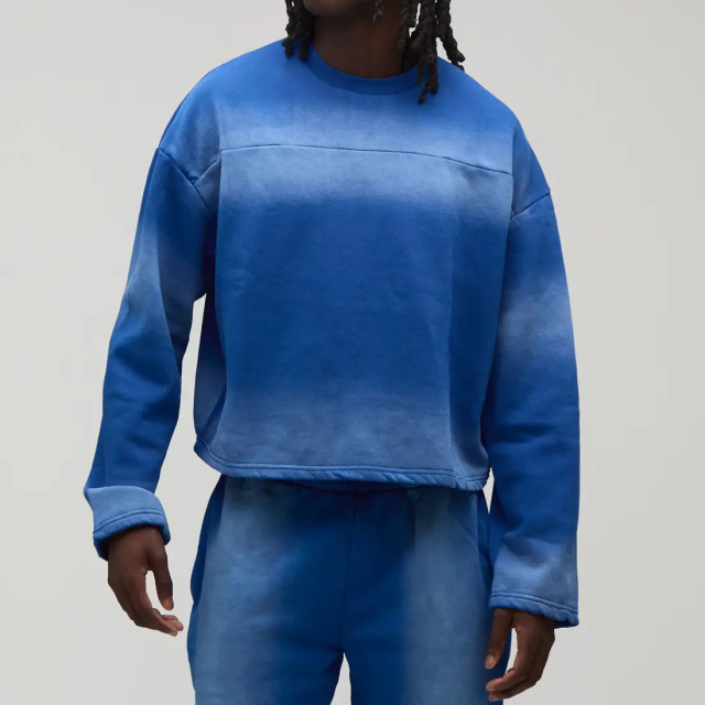 Blue hoodies