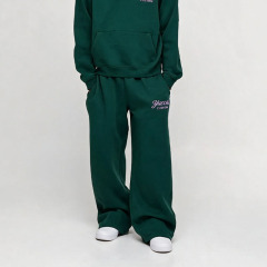 Green sweatpants