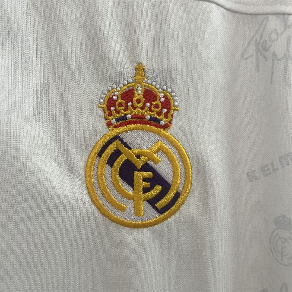 Real Madrid 1994/96 Home Retro jersey Long sleeve version
