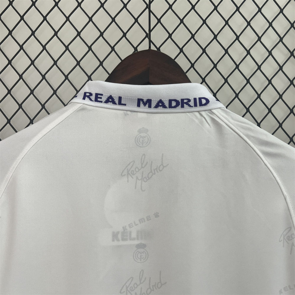 Real Madrid 1994/96 Home Retro jersey Long sleeve version