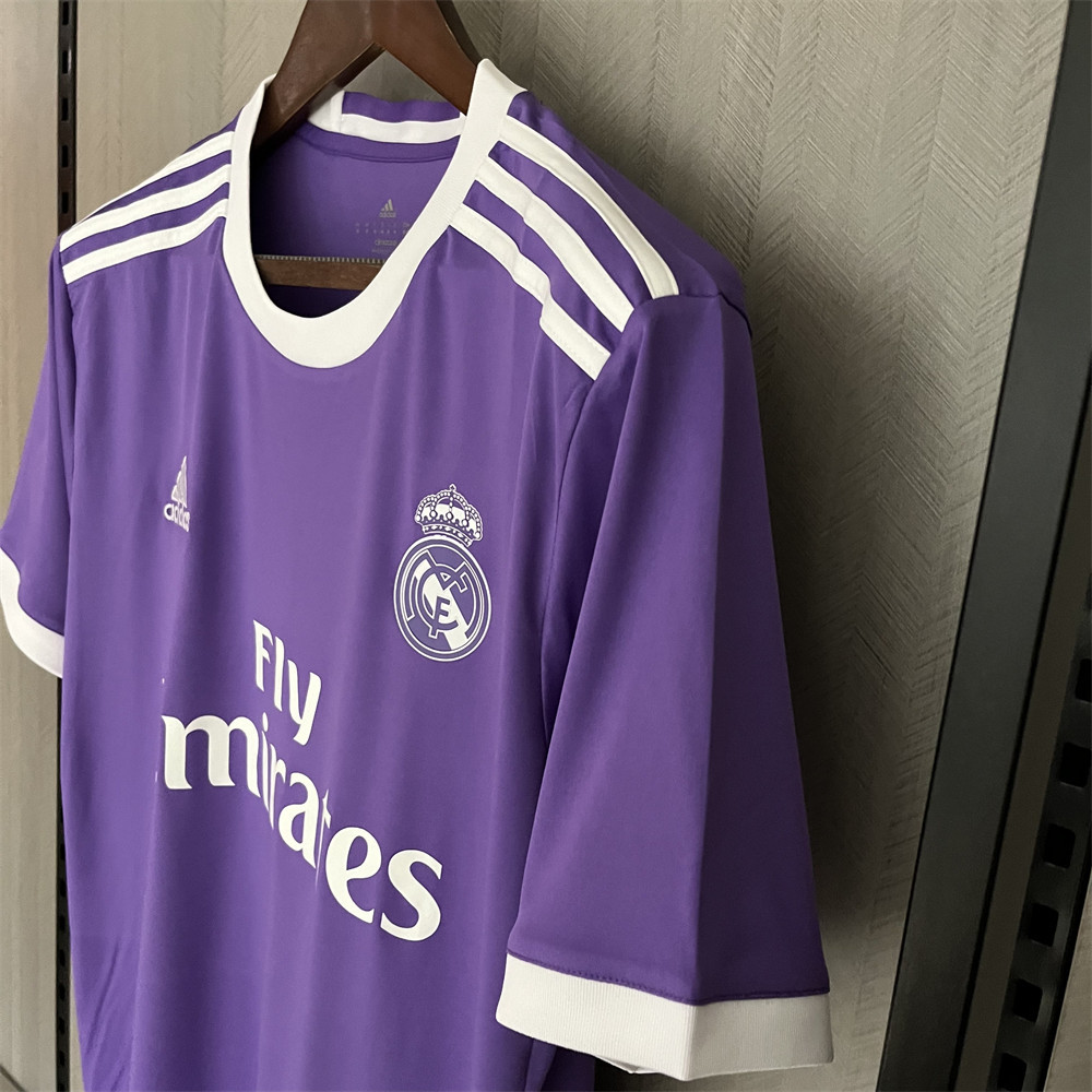 Retro 16/17 Real Madrid away jersey Fan Version