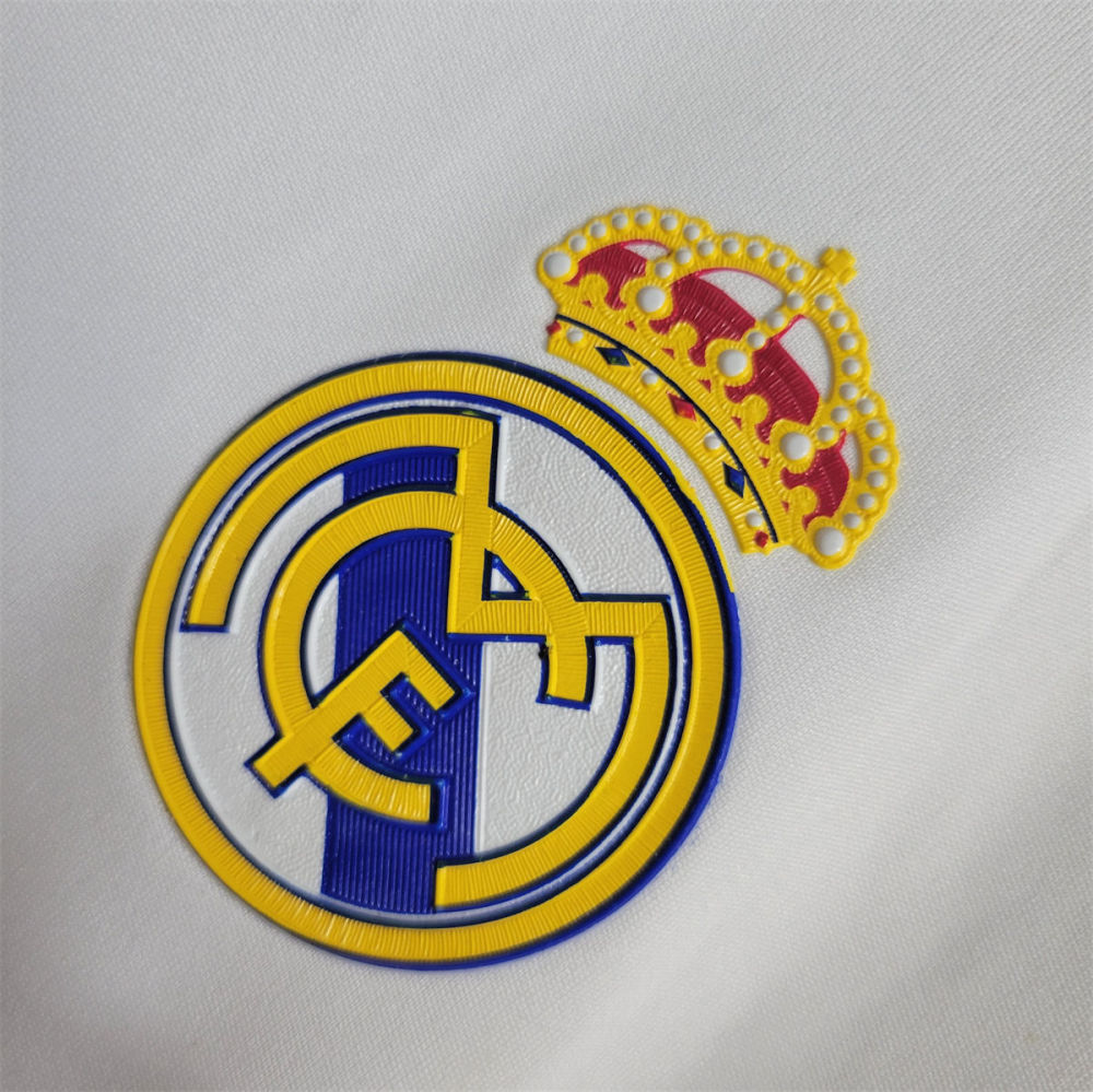 Real Madrid 11/12 Home Retro jersey home Long Sleeves Fan Version