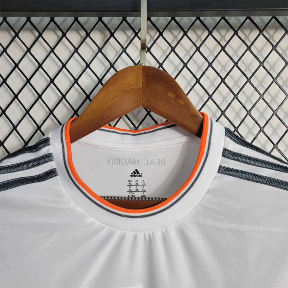 Retro 13/14 Long Sleeve Real Madrid Home jersey Fan Version