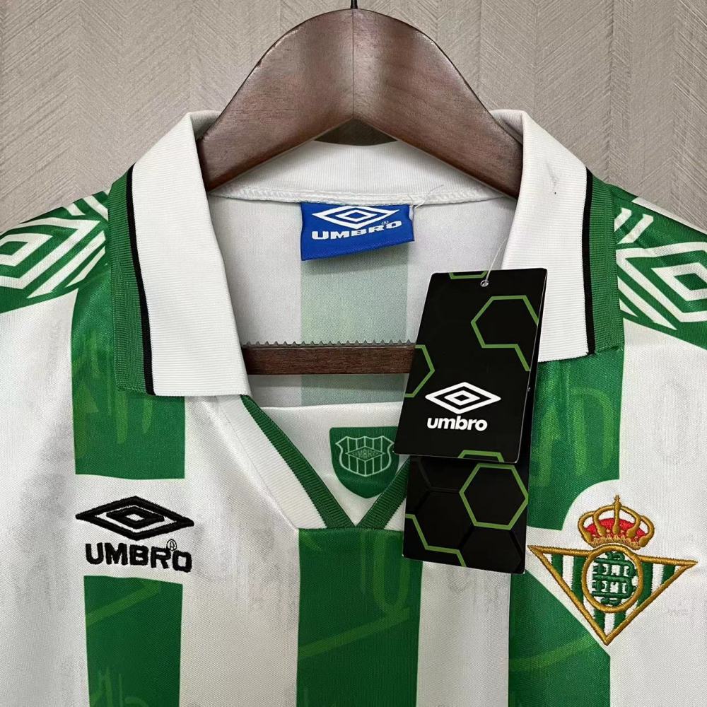 Retro Real Betis 94/95 home jersey Fan Version