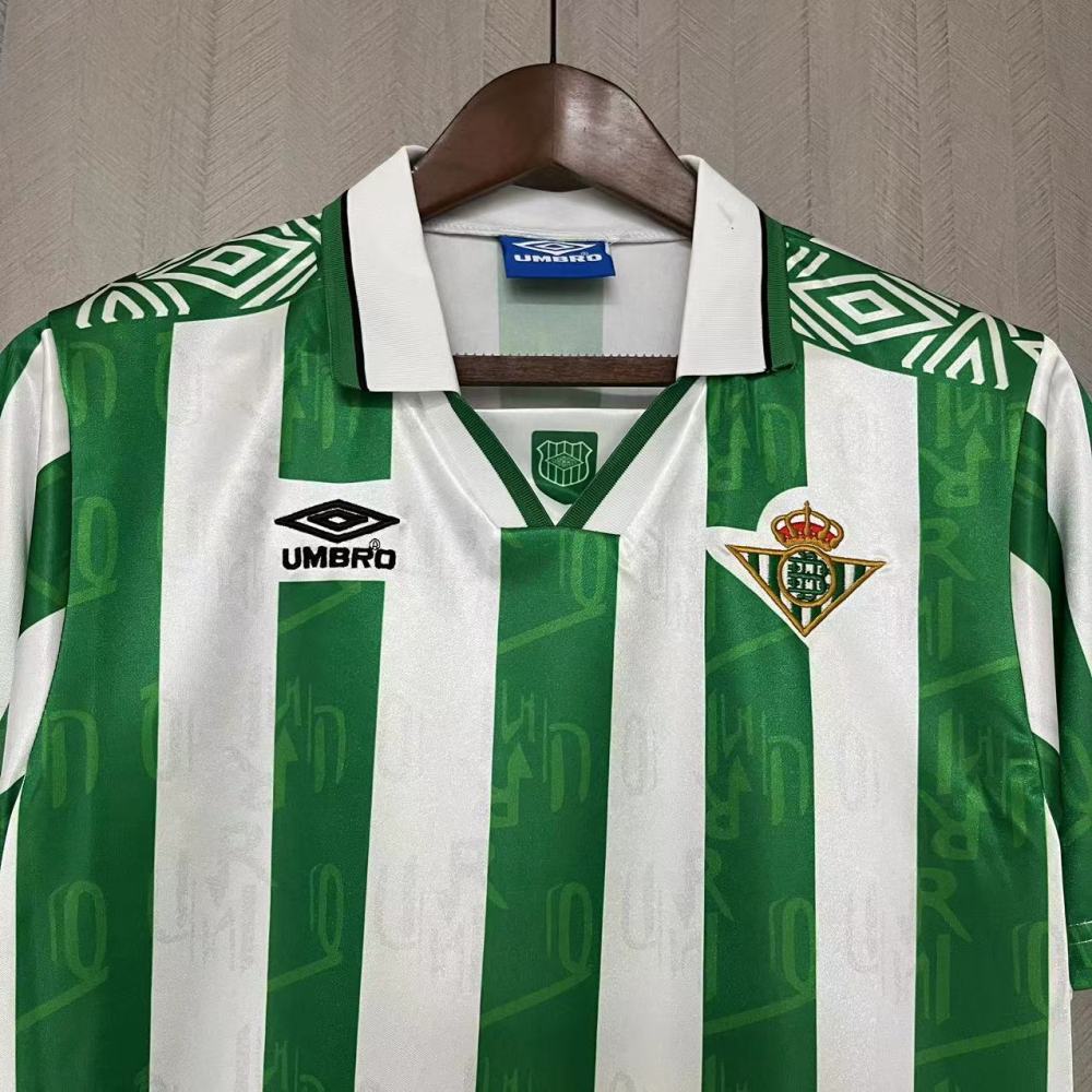 Retro Real Betis 94/95 home jersey Fan Version
