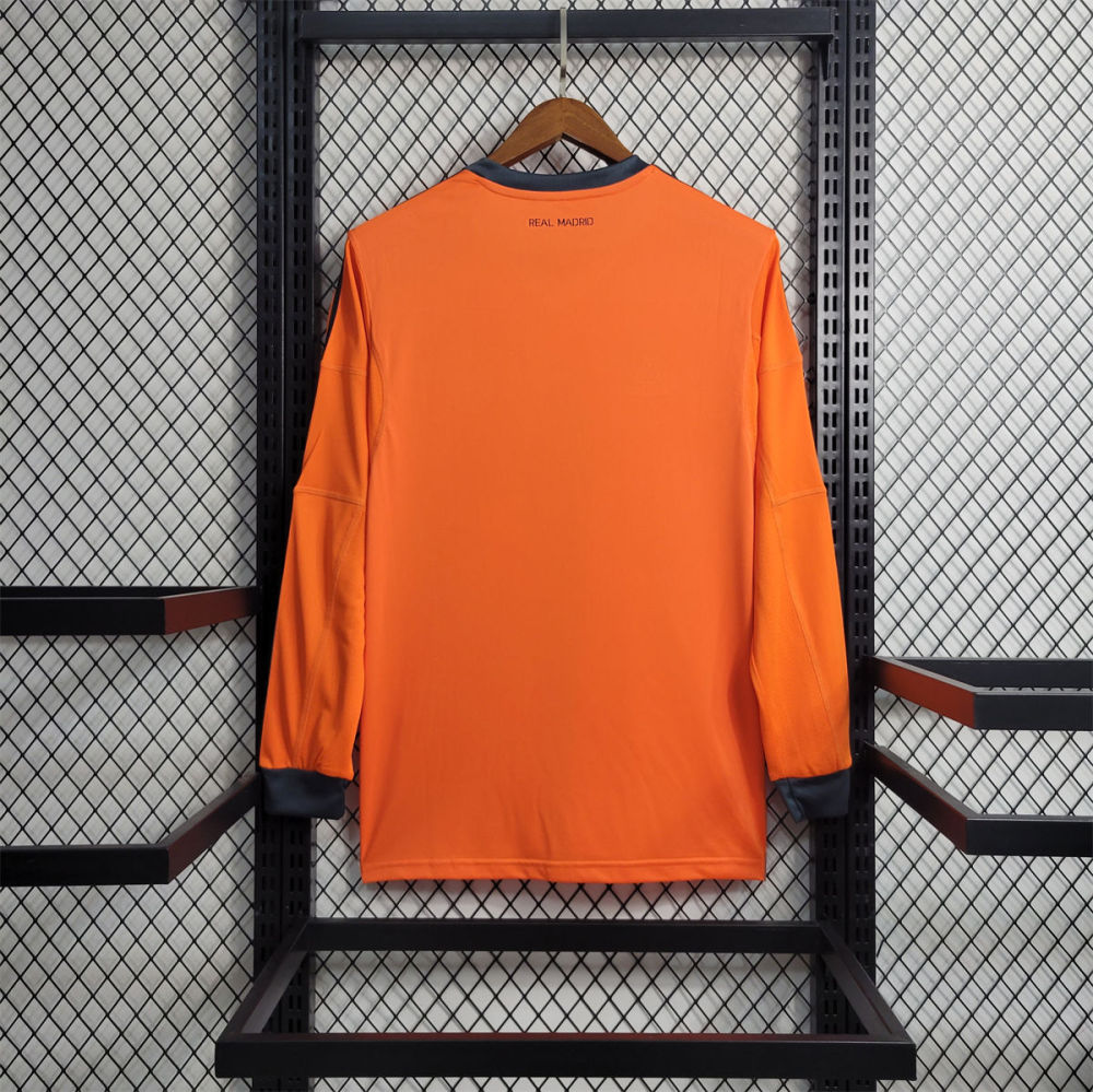 Retro 13/14 Real Madrid 2 away long-sleeved jersey Fan Version