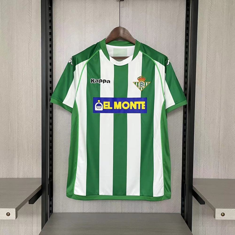 Retro Real Betis 01/02 Home jersey Fan Version