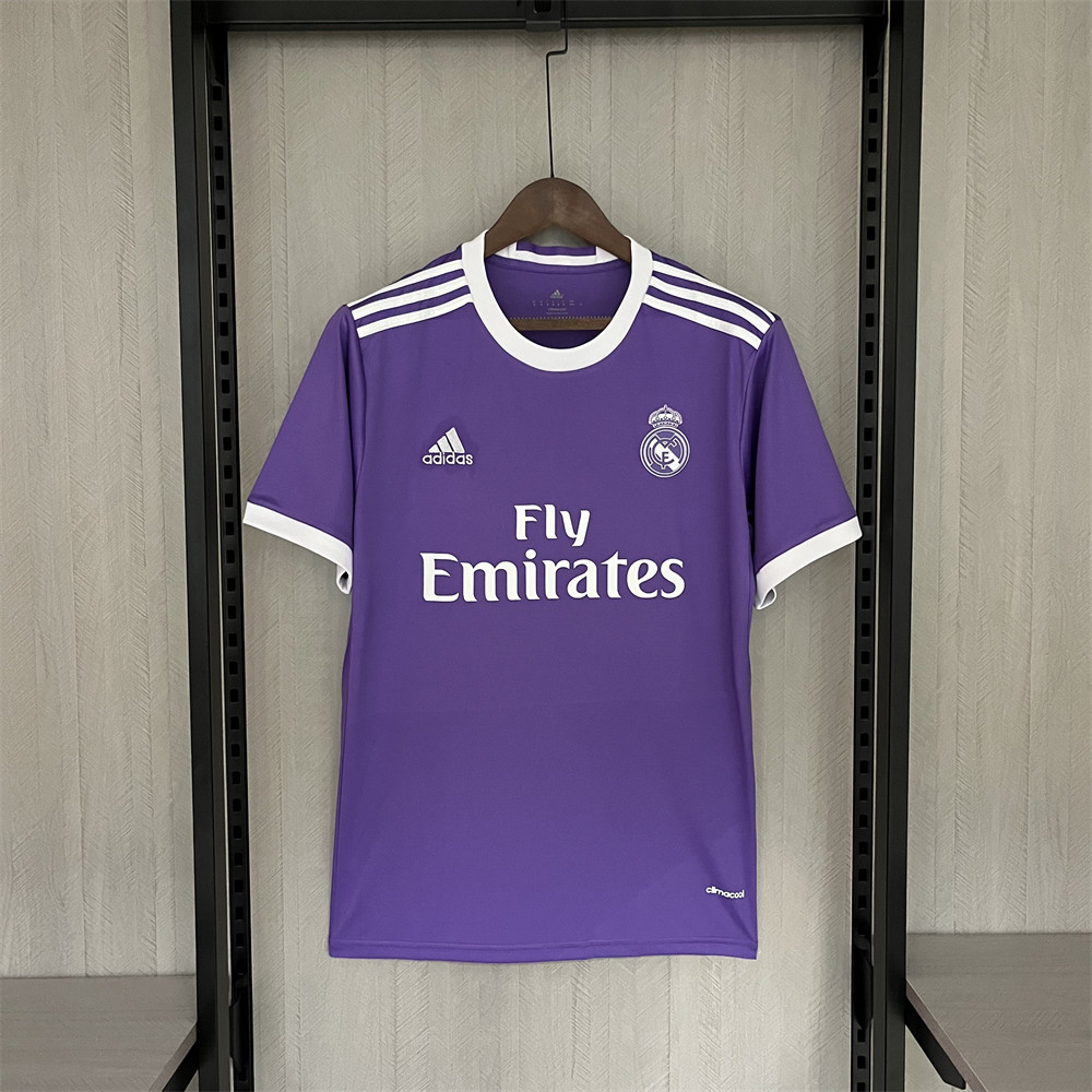 Retro 16/17 Real Madrid away jersey Fan Version