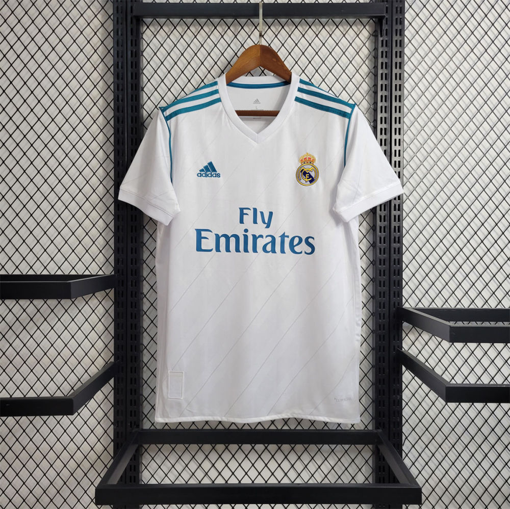Retro 17/18 Real Madrid home jersey Fan Version