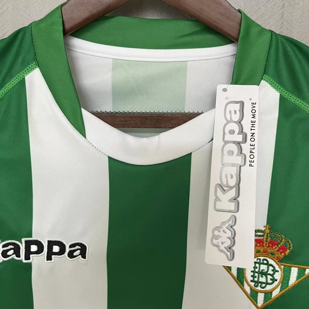 Retro Real Betis 01/02 Home jersey Fan Version