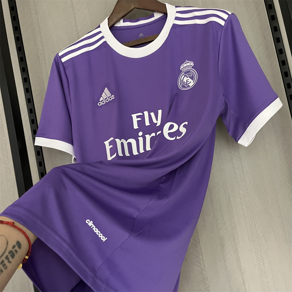 Retro 16/17 Real Madrid away jersey Fan Version