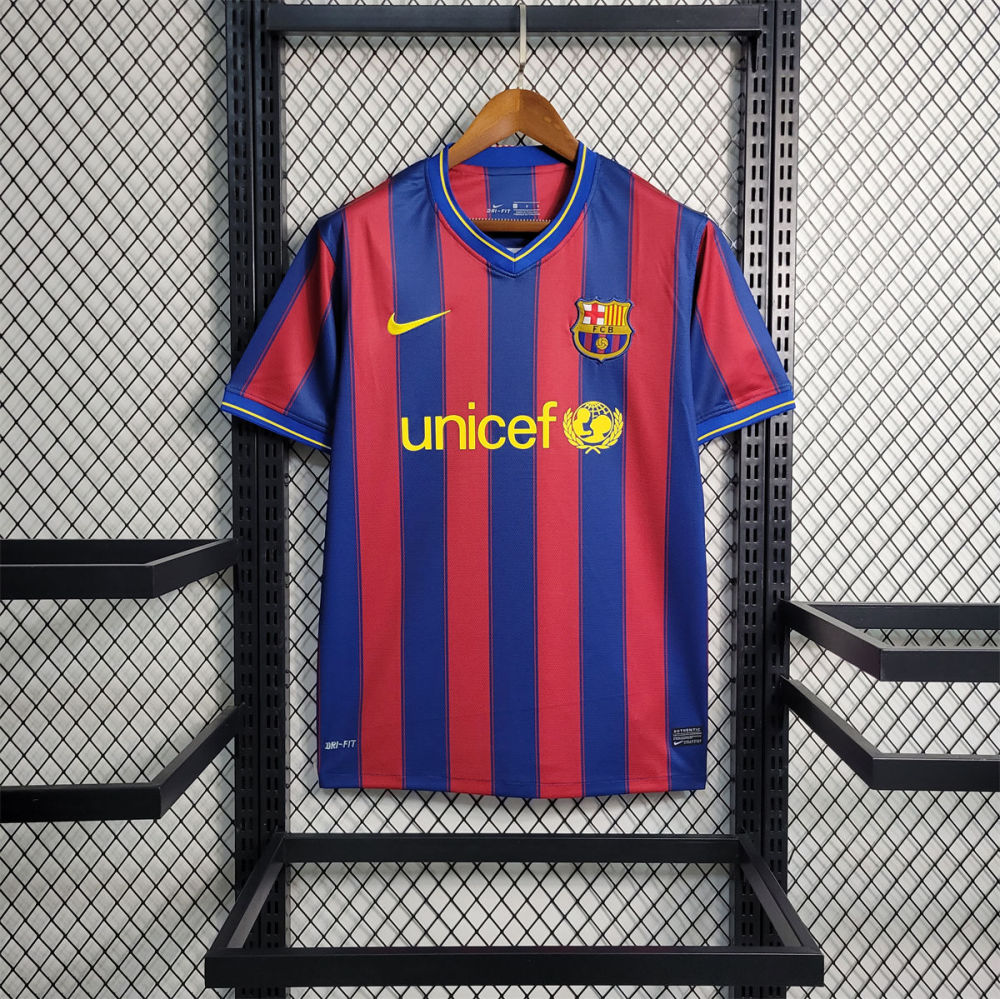 Retro Barcelona 09/10 Home jersey Fan Version