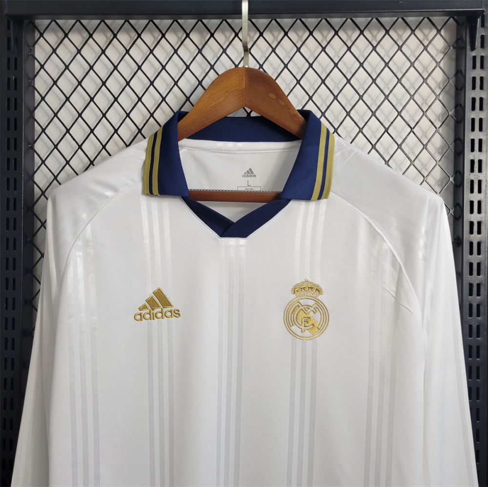Retro 2019/20 Long Sleeve Real Madrid Training jersey Fan Version
