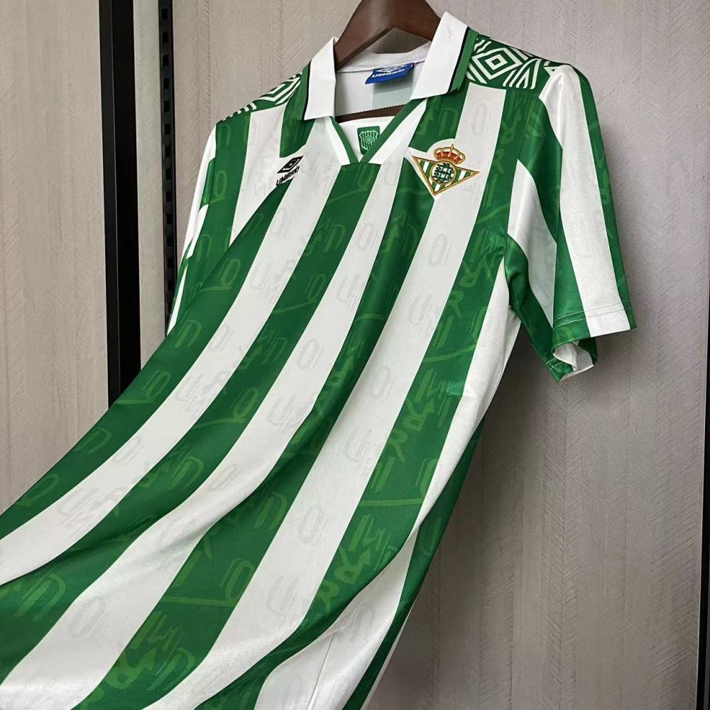 Retro Real Betis 94/95 home jersey Fan Version