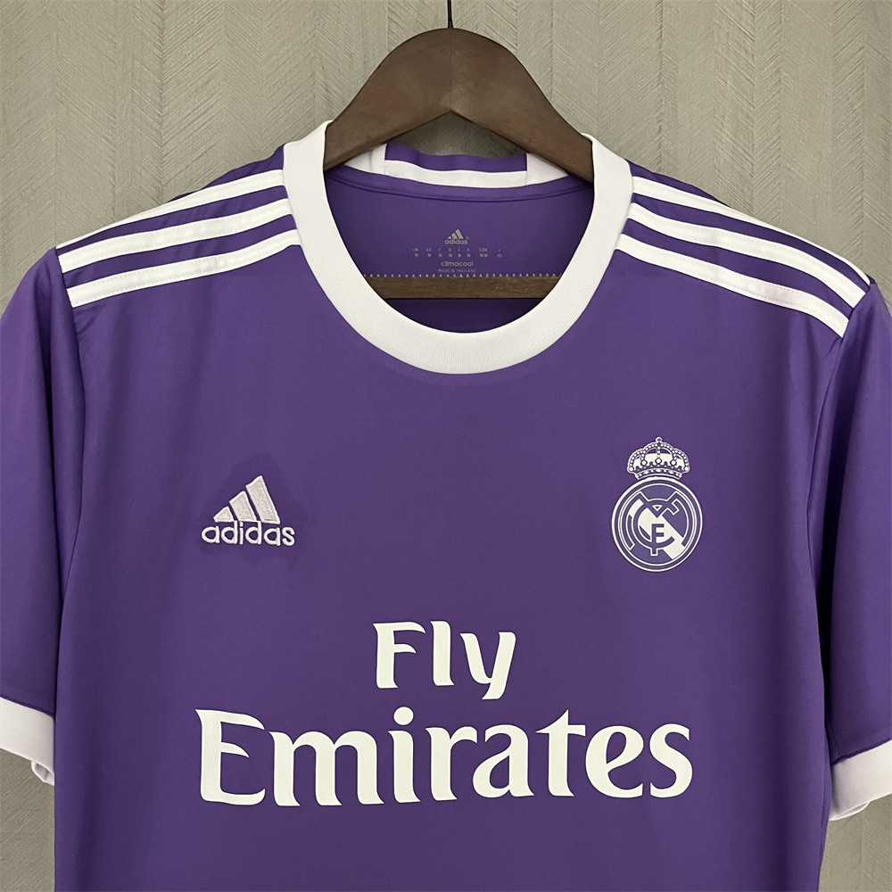 Retro 16/17 Real Madrid away jersey Fan Version