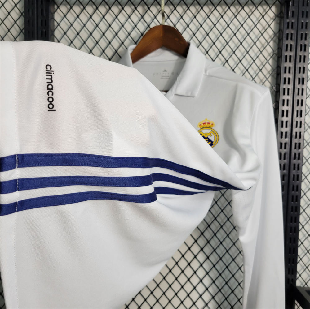 Retro 16/17 Real Madrid Main Long Sleeve jersey Fan Version