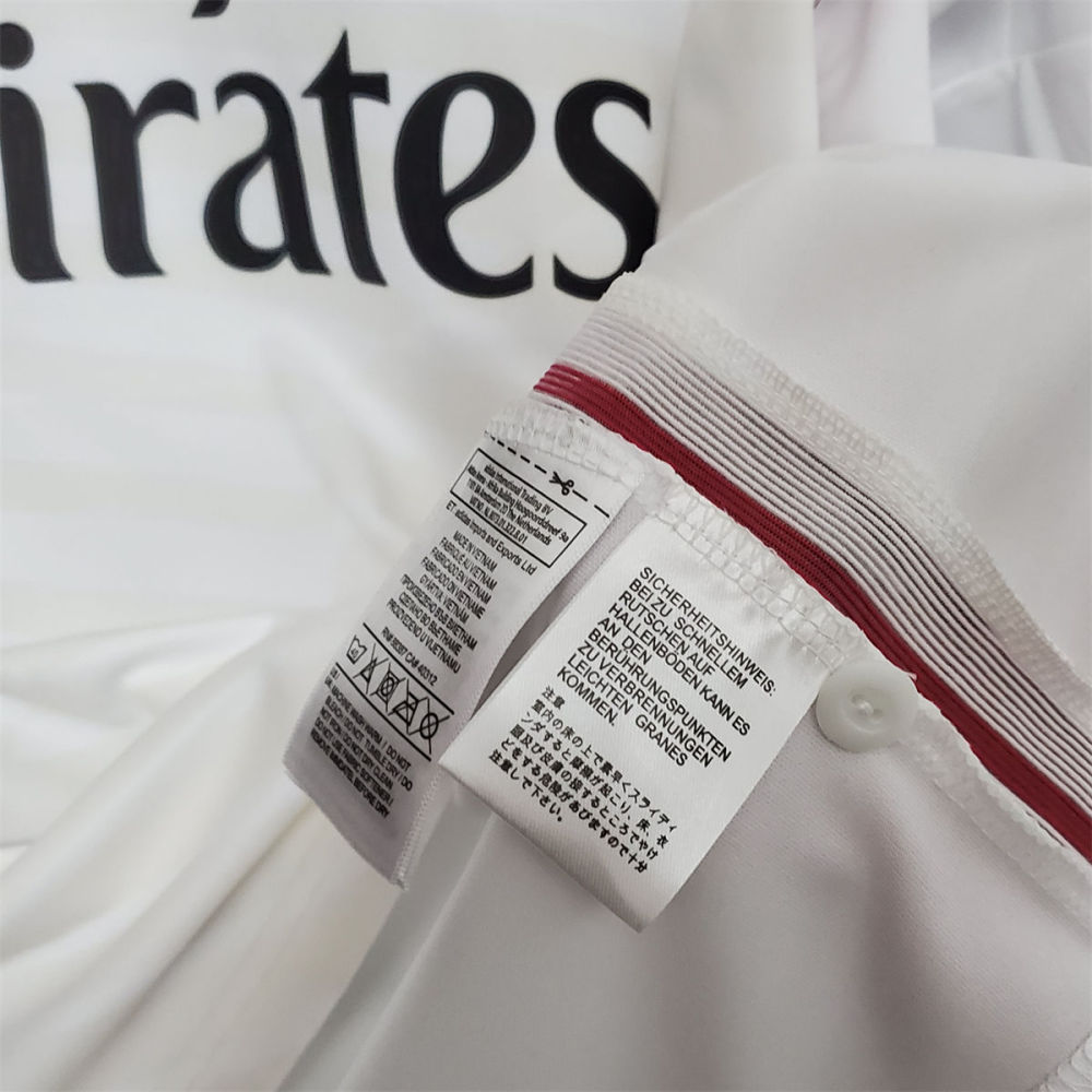 Retro 14/15 Long Sleeve Real Madrid home  jersey Fan Version