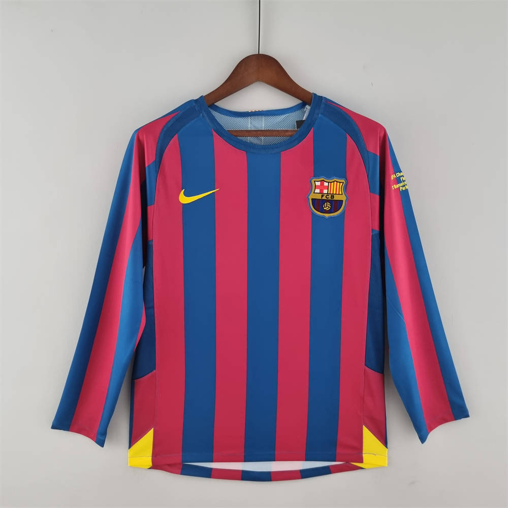 Retro Parana 05/06 long sleeve home jersey Fan Version