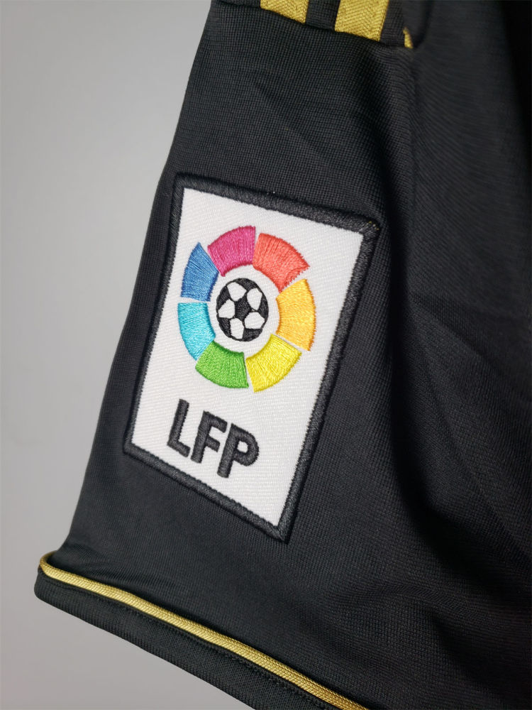 Retro Real Madrid 2012 black short sleeves jersey Fan Version