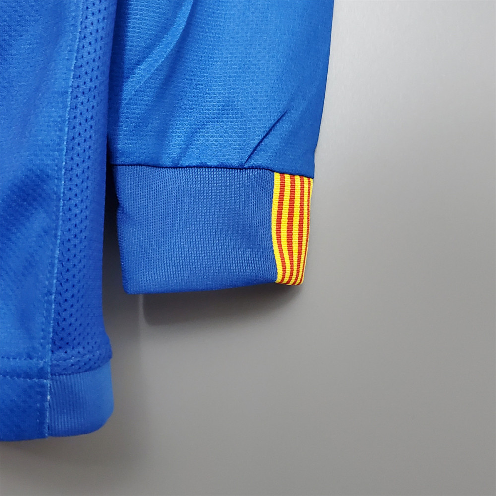 Retro Barcelona 06/07 long sleeve home jersey Fan Version