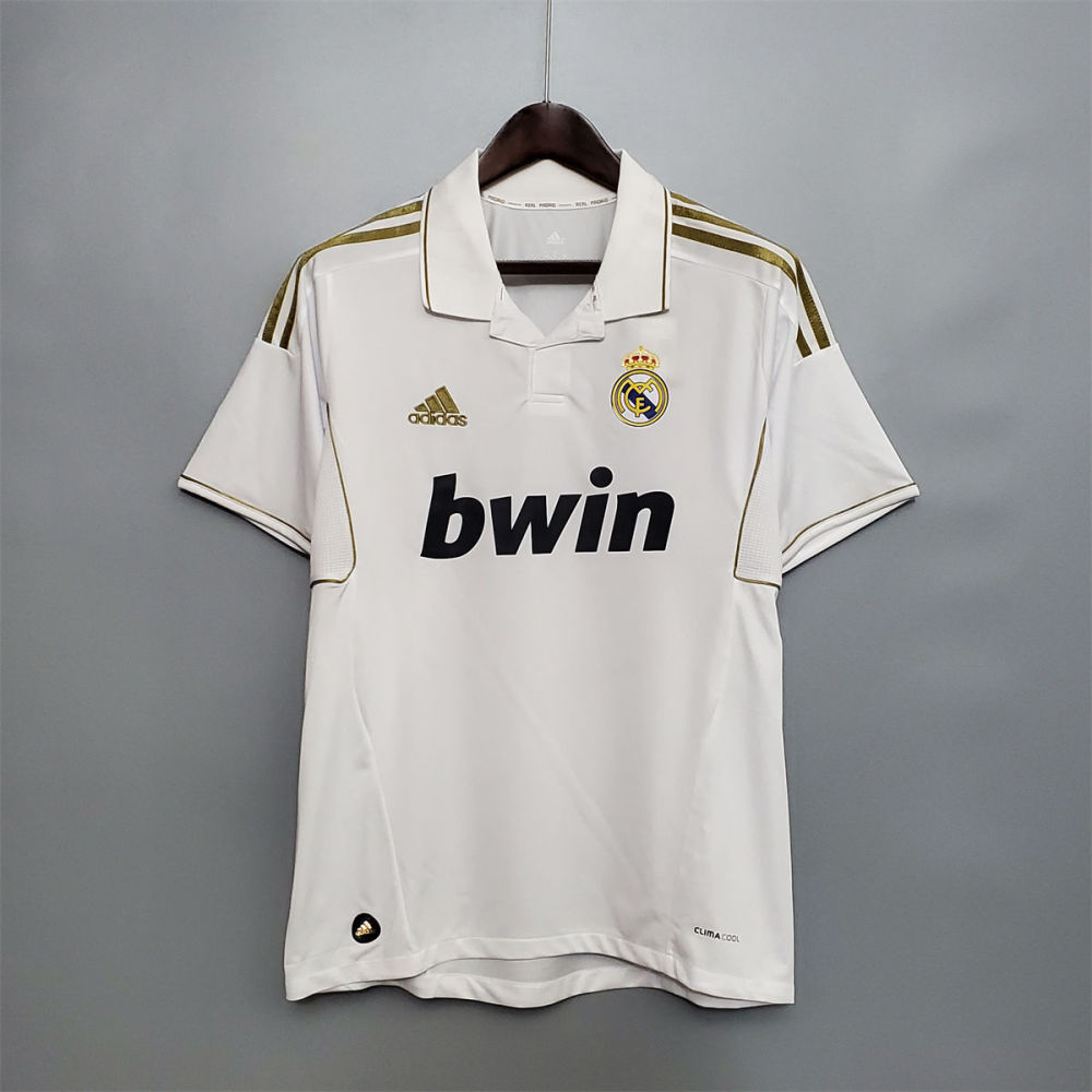 Real Madrid Retro 11/12 home jersey Fan Version