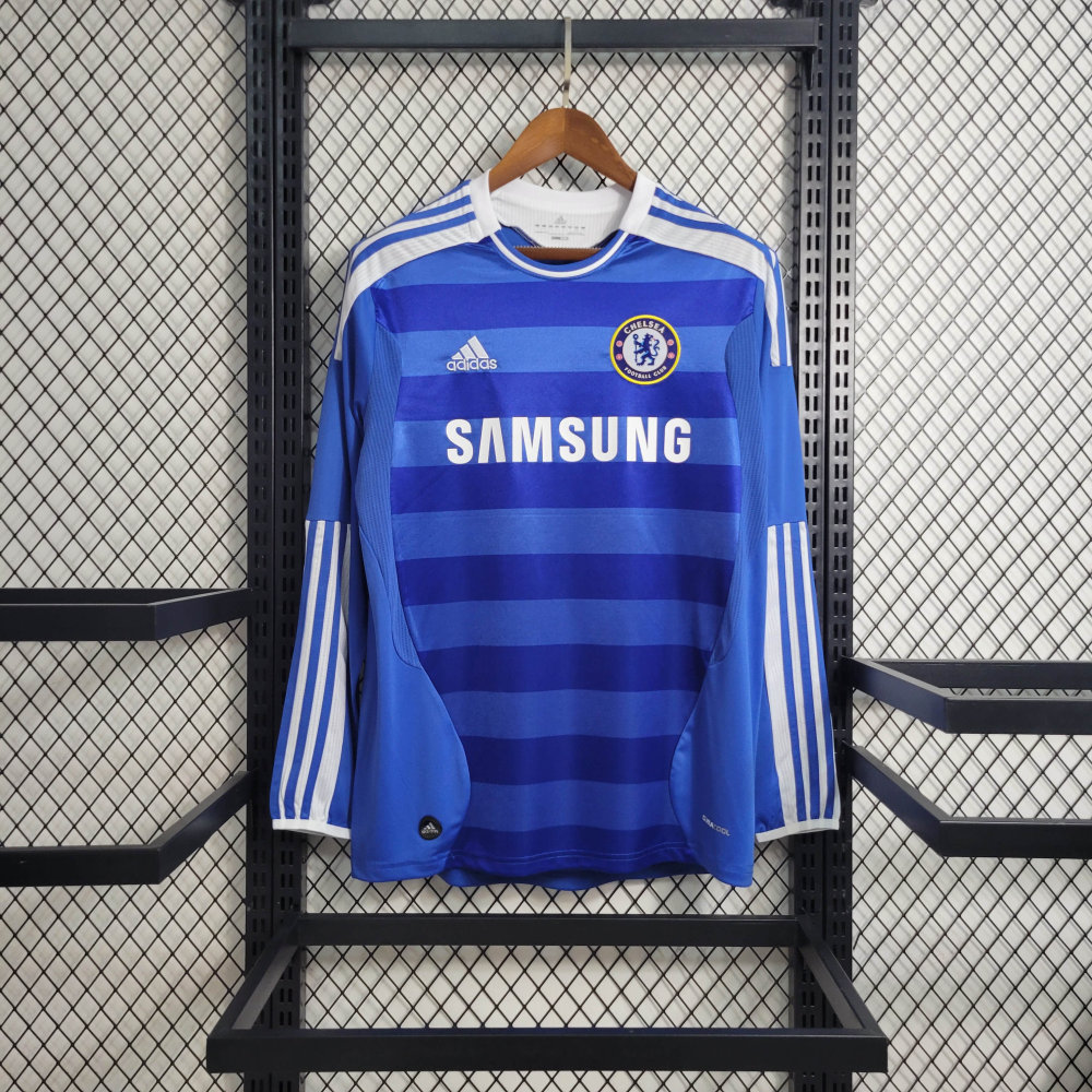 Retro Chelsea 11/12 Home Long Sleeve jersey Fan Version