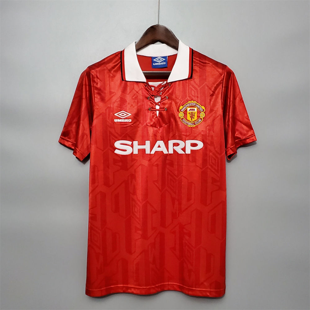 Retro Manchester United 92/94 home jersey Fan Version