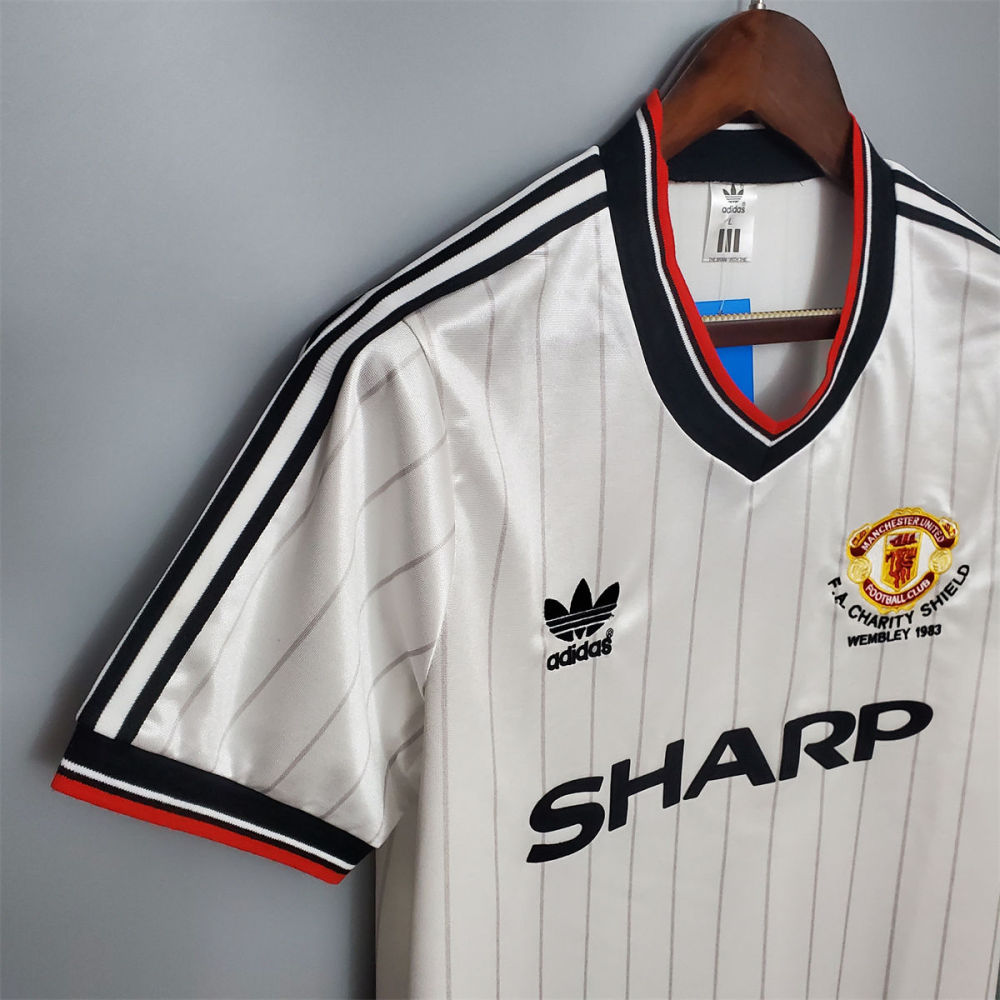 Retro Manchester United 1983 away jersey Fan Version