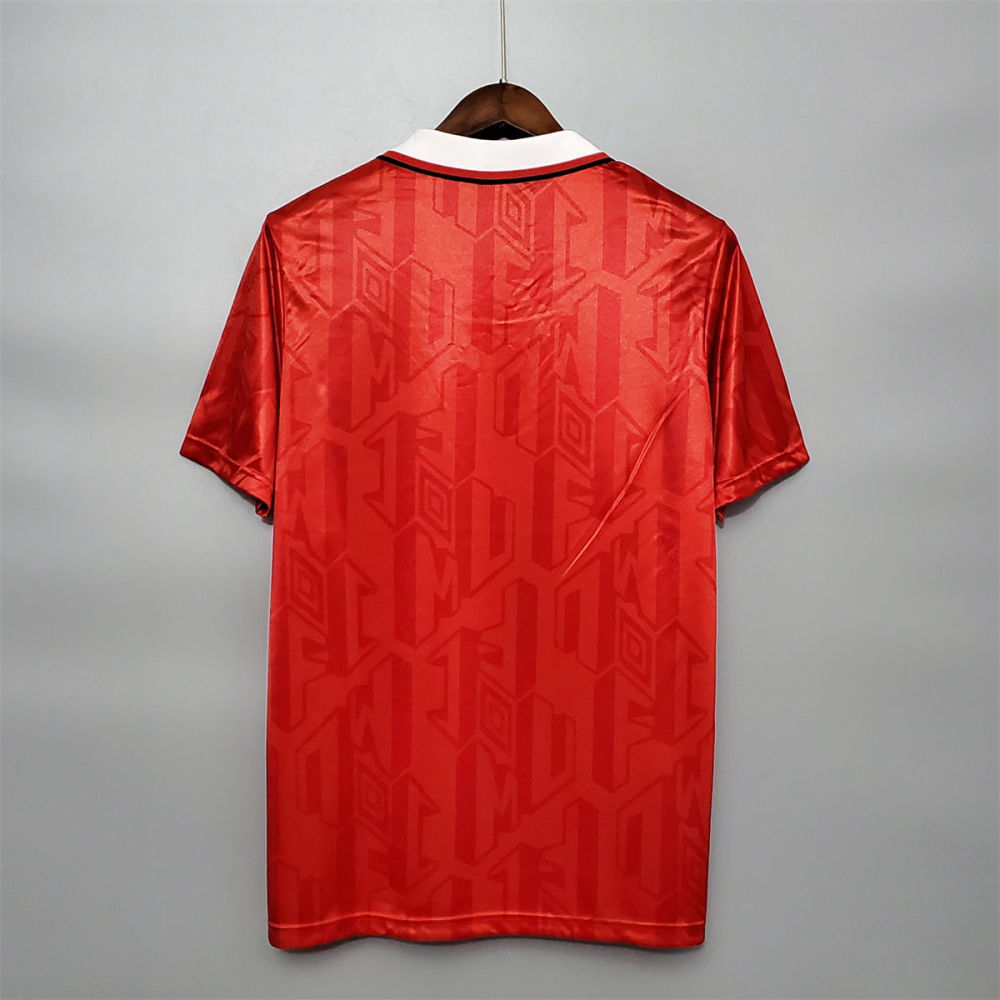 Retro Manchester United 92/94 home jersey Fan Version