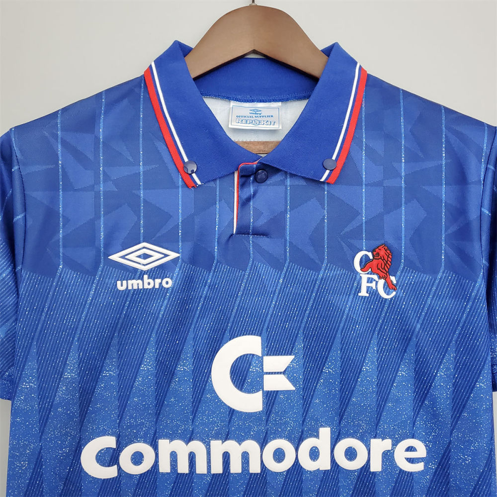 Retro Chelsea 89/91 home jersey Fan Version
