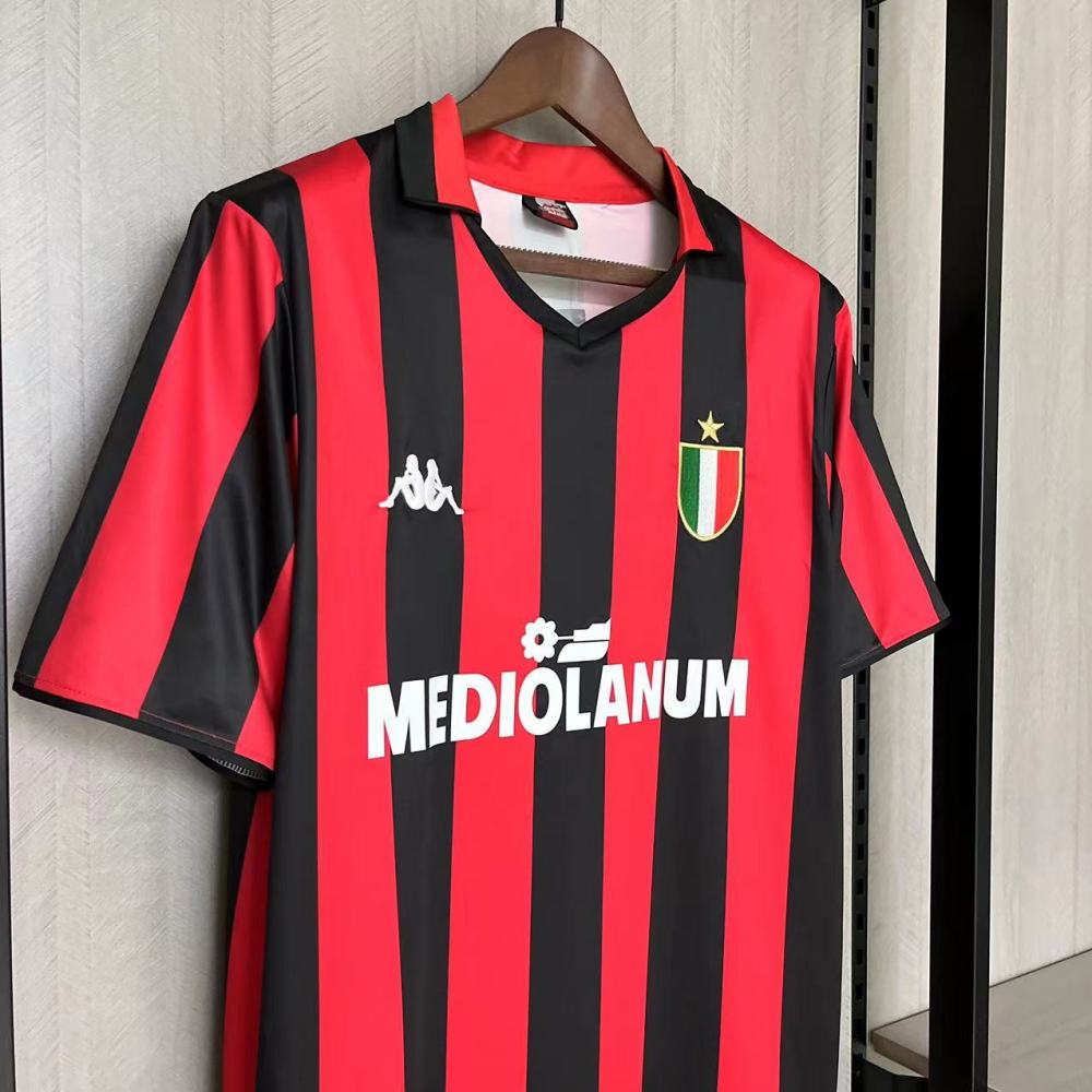 Retro AC Milan 89/90 Home jersey Fan Version