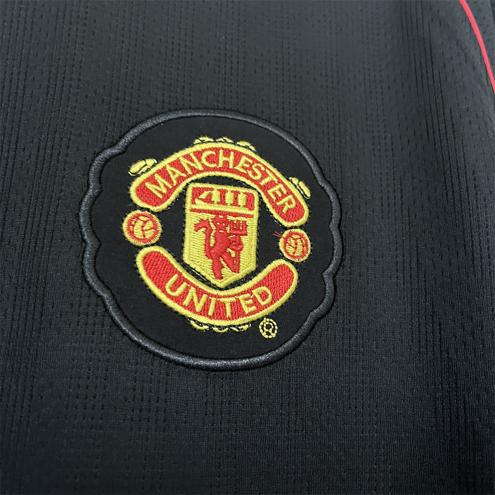Retro Manchester United 2007/08 Long Sleeve Away jersey Fan Version