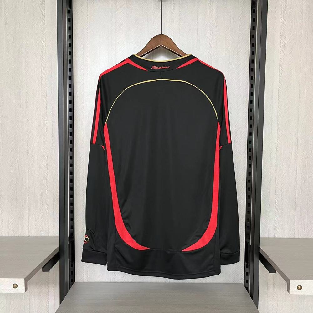 Retro AC Milan 06/07 Long Sleeve III jersey Fan Version