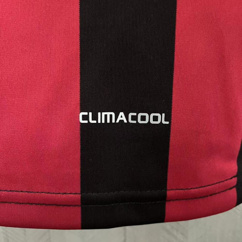 Retro AC Milan 09/10 Long Sleeve Home jersey Fan Version