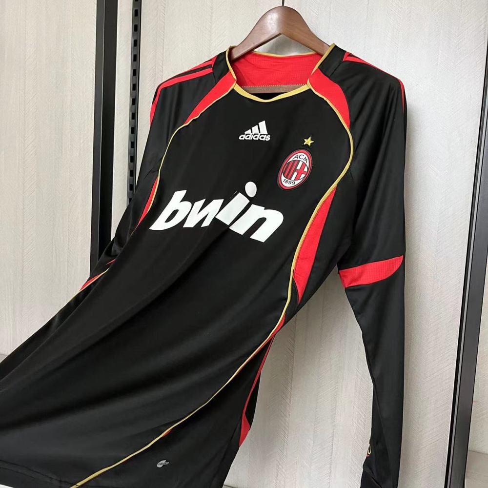 Retro AC Milan 06/07 Long Sleeve III jersey Fan Version